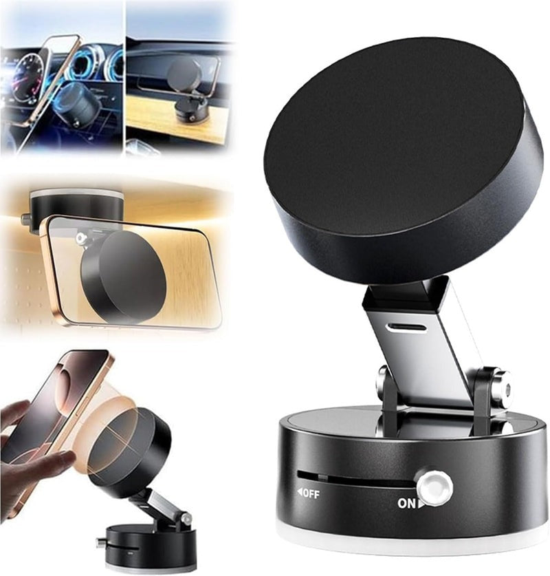 Vacuum Magnetic Suction Phone Holder